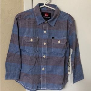 Brand new with tags! Quicksilver Collared Shirt